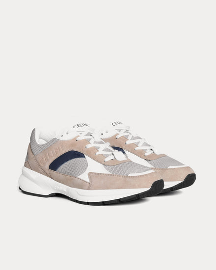 【CELINE】RUNNER CR-03 SNEAKERS Women's Celine Runner CR-03 low lace-up sneakers in mesh