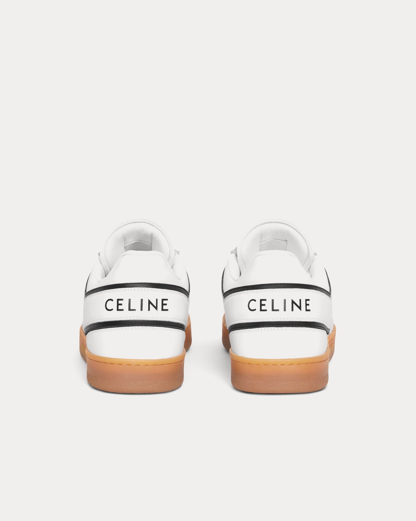 Celine - CT-10 Lace-Up Suede & Calfskin Optic White / Grey / Black / Beige Low Top Sneakers