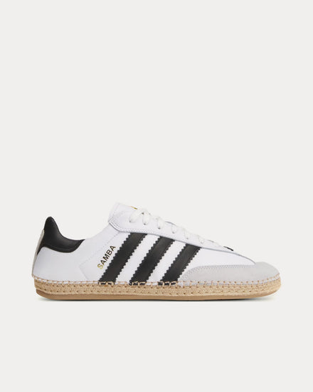Adidas x CLOT Unisex Samba Cloud White / Core Black / Cloud White Low Top  Espadrille Sneakers