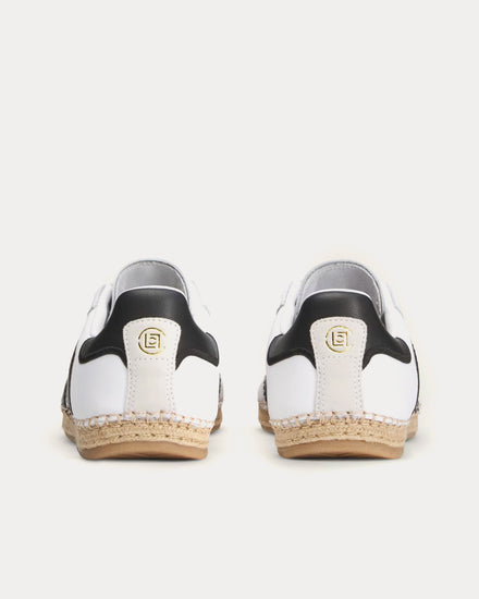 Adidas x CLOT Samba Cloud White / Core Black / Cloud White Low Top Espadrille Sneakers - 4
