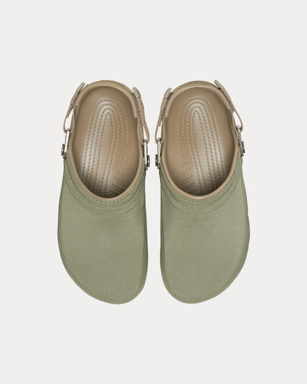 Crocs x Museum of Peace & Quiet Classic Khaki Clogs - 2
