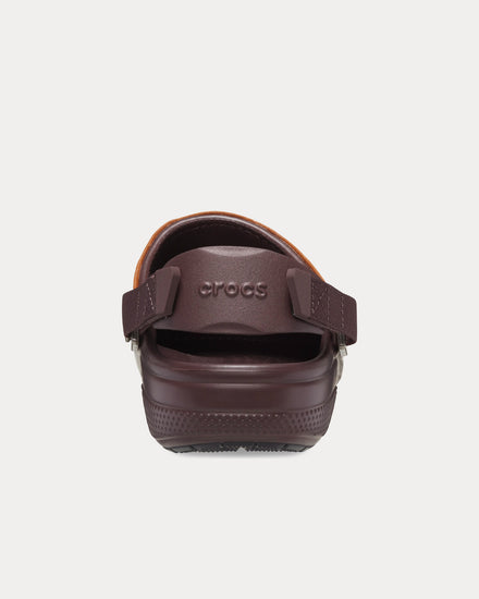 Crocs x Museum of Peace & Quiet Classic Brown Clogs - 3