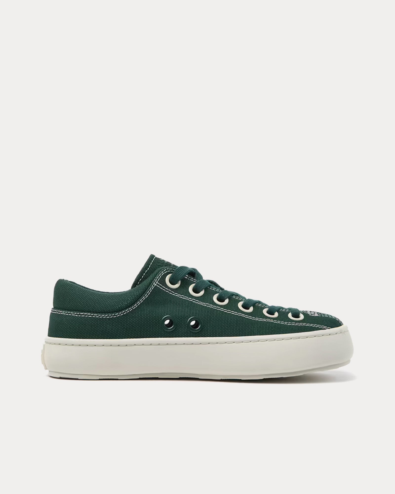 Sunnei x Camper Unisex Forone Green Low Top Sneakers
