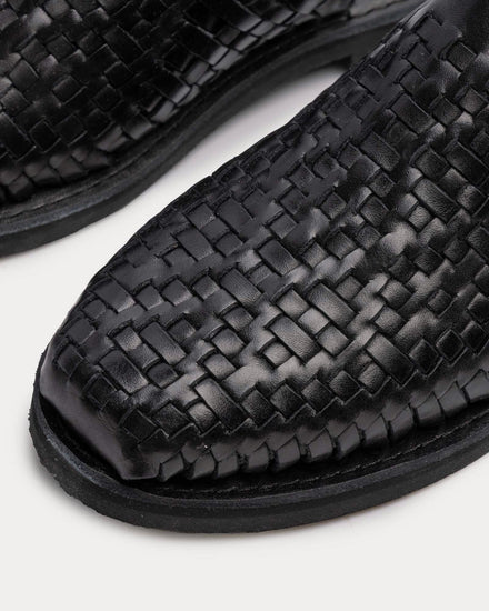 Chamula Polanco Black Sandals - 3
