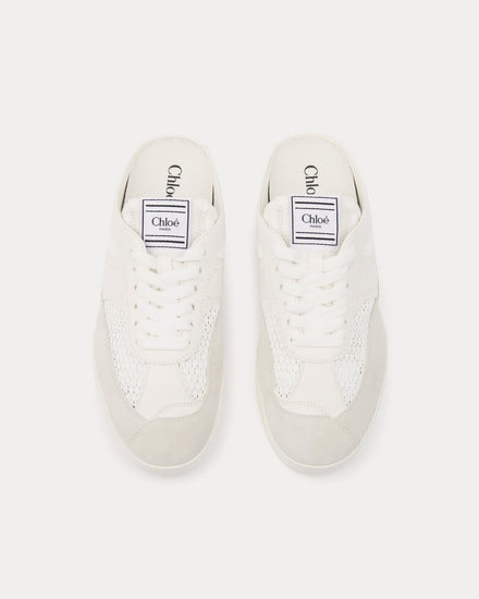 Chloé Chloé Kick Cloudy Cream Sneaker Mules - 2