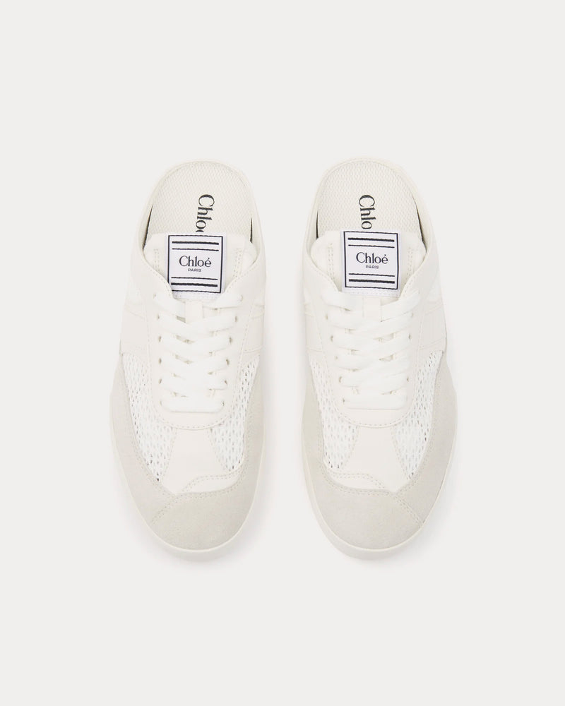 Chloé Chloé Kick Cloudy Cream Sneaker Mules - 2