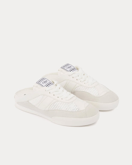 Chloé Chloé Kick Cloudy Cream Sneaker Mules - 3