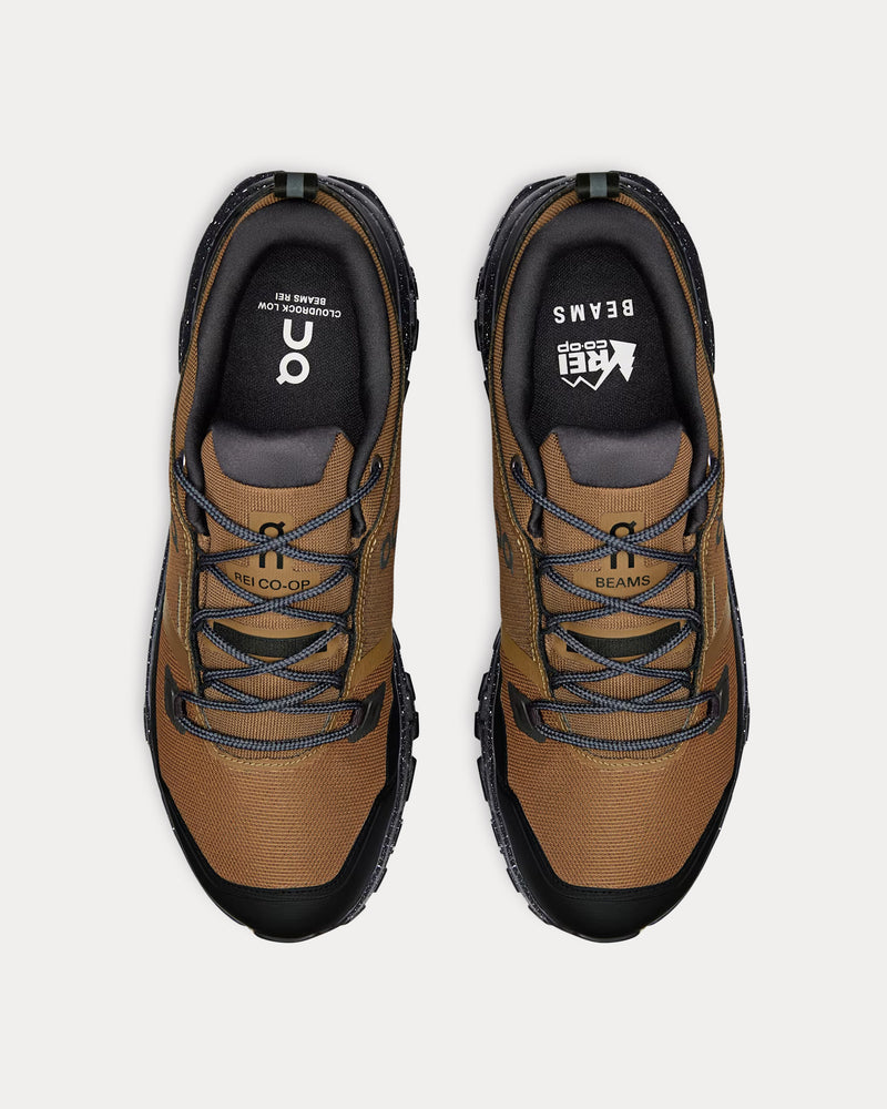 On x Beams Cloudrock Low Earth / Black Hiking Shoes - 2