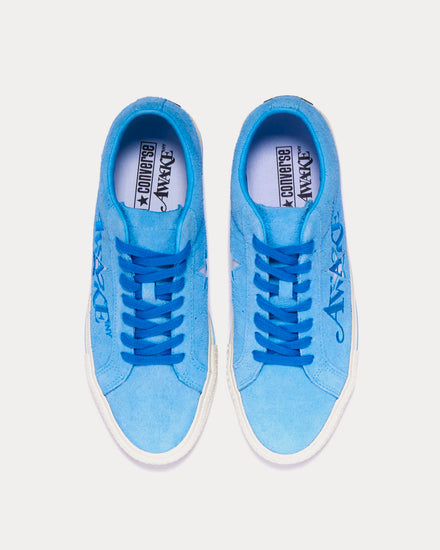 Converse x Awake NY One Star Pro Blue / Egret / White Low Top Sneakers - 2