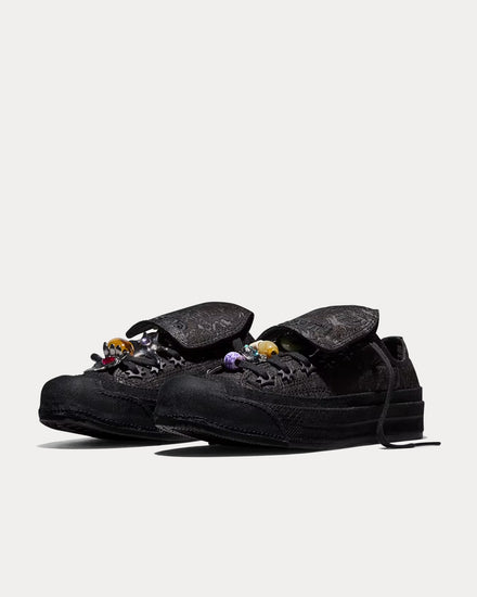 Converse x Collina Strada Chuck 70 Black Low Top Sneakers - 4