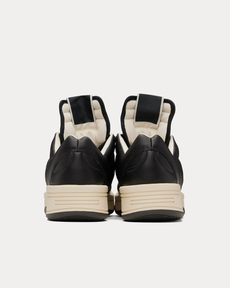 Converse x Rick Owens DRKSHDW TURBOWPN Ox Black / Cloud Cream / Black Low Top Sneakers - 3