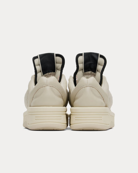 Converse x Rick Owens DRKSHDW TURBOWPN Ox Pelican / Cloud Cream / Black Low Top Sneakers - 3
