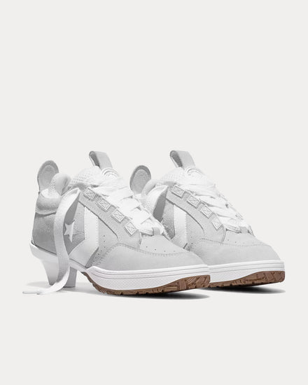 Converse x Vaquera VX-1 Heel Grey Low Top Sneakers - 3