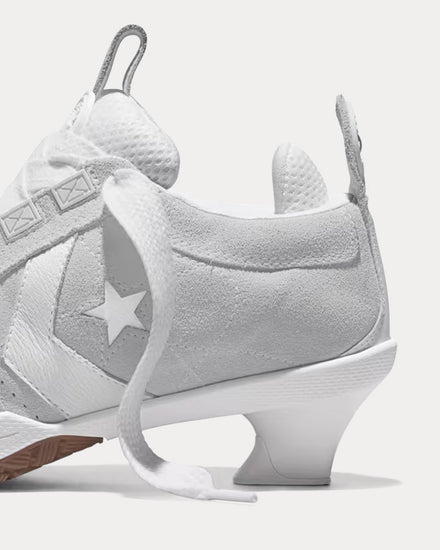 Converse x Vaquera VX-1 Heel Grey Low Top Sneakers - 5