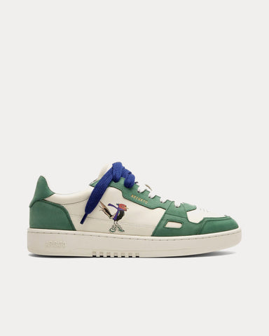 Axel Arigato x Reggieknow Dice Lo 'Akaia' Green / Beige Low Top Sneakers