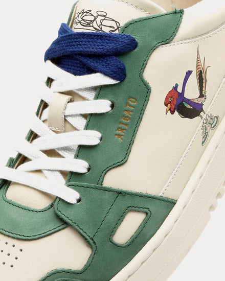 Axel Arigato x Reggieknow Dice Lo 'Akaia' Green / Beige Low Top Sneakers - 3