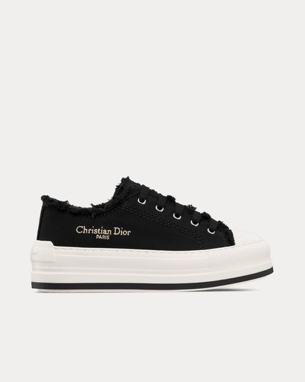Dior Women's Dioriviera Walk'n'Dior Platform Black Fringed