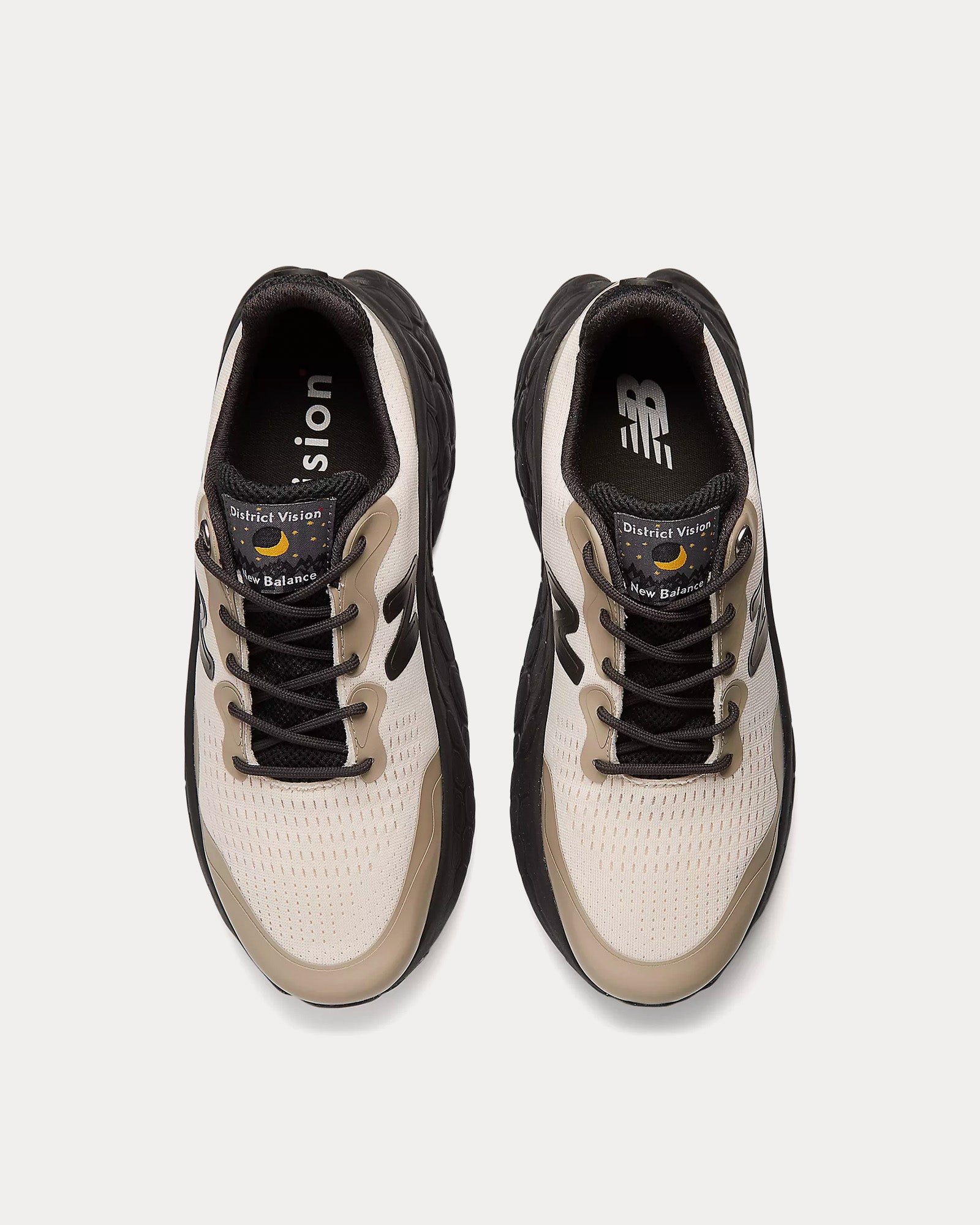 New Balance x District Vision - Fresh Foam More Trail Jet Stream / Taupe / Jet Black Running Shoes