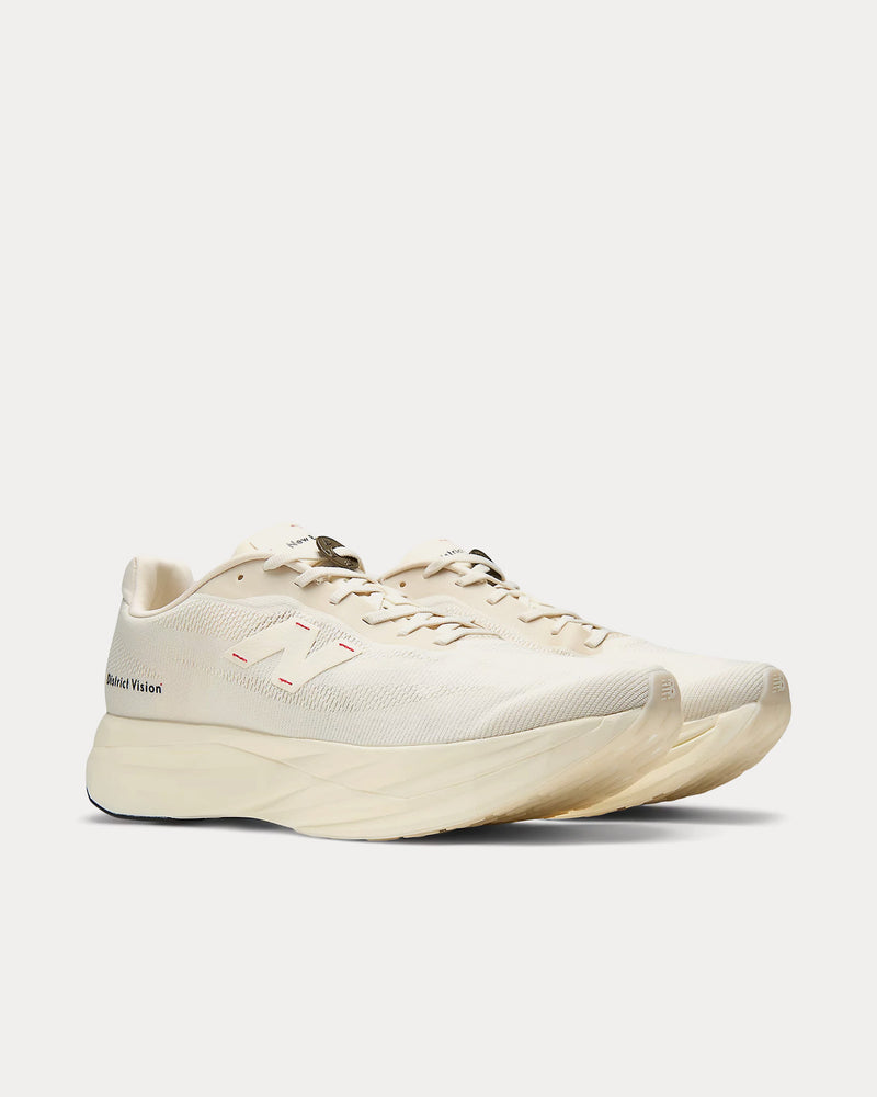 New Balance x District Vision SC Elite V5 Linen / Black Running Shoes - 3