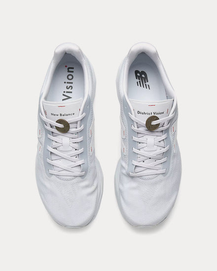 New Balance x District Vision SC Elite V5 Pearl Grey / Black Running Shoes - 2