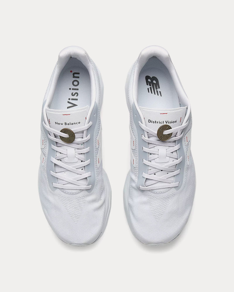 New Balance x District Vision SC Elite V5 Pearl Grey / Black Running Shoes - 2