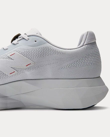 New Balance x District Vision SC Elite V5 Pearl Grey / Black Running Shoes - 4