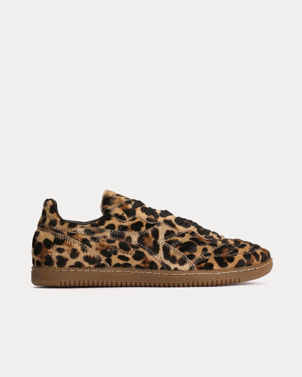 Dolce & Gabbana x Diadora Calfskin Leopard Low Top Sneakers - 1