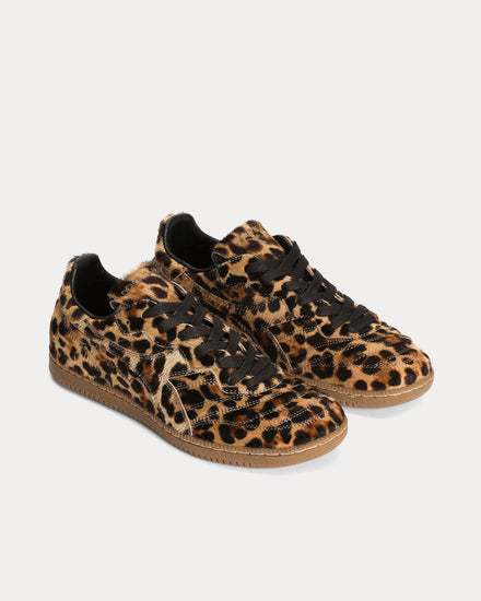 Dolce & Gabbana x Diadora Calfskin Leopard Low Top Sneakers - 3