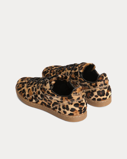 Dolce & Gabbana x Diadora Calfskin Leopard Low Top Sneakers - 6