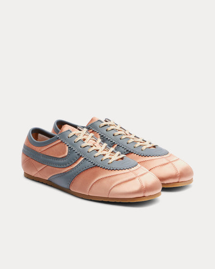 Dries Van Noten Dustin Satin Pink Low Top Sneakers - 2