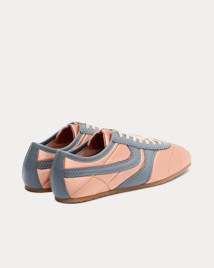 Dries Van Noten Dustin Satin Pink Low Top Sneakers - 3