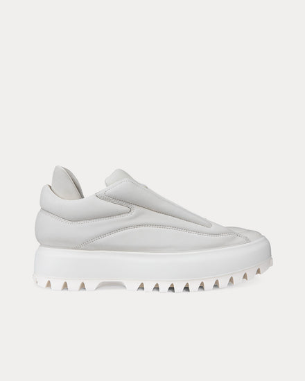 RAL7000STUDIO x Ecco Street Ace Nubuck Shadow White Low Top Sneakers - 1