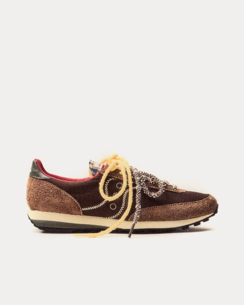 Saucony x Estudio Niksen Unisex Trainer 80 Brown Low Top Sneakers