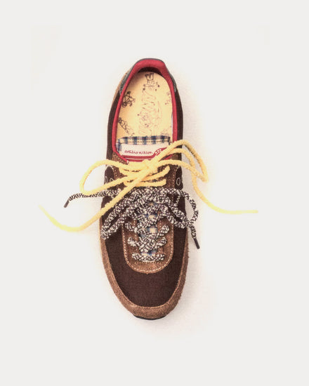 Saucony x Estudio Niksen Trainer 80 Brown Low Top Sneakers - 2