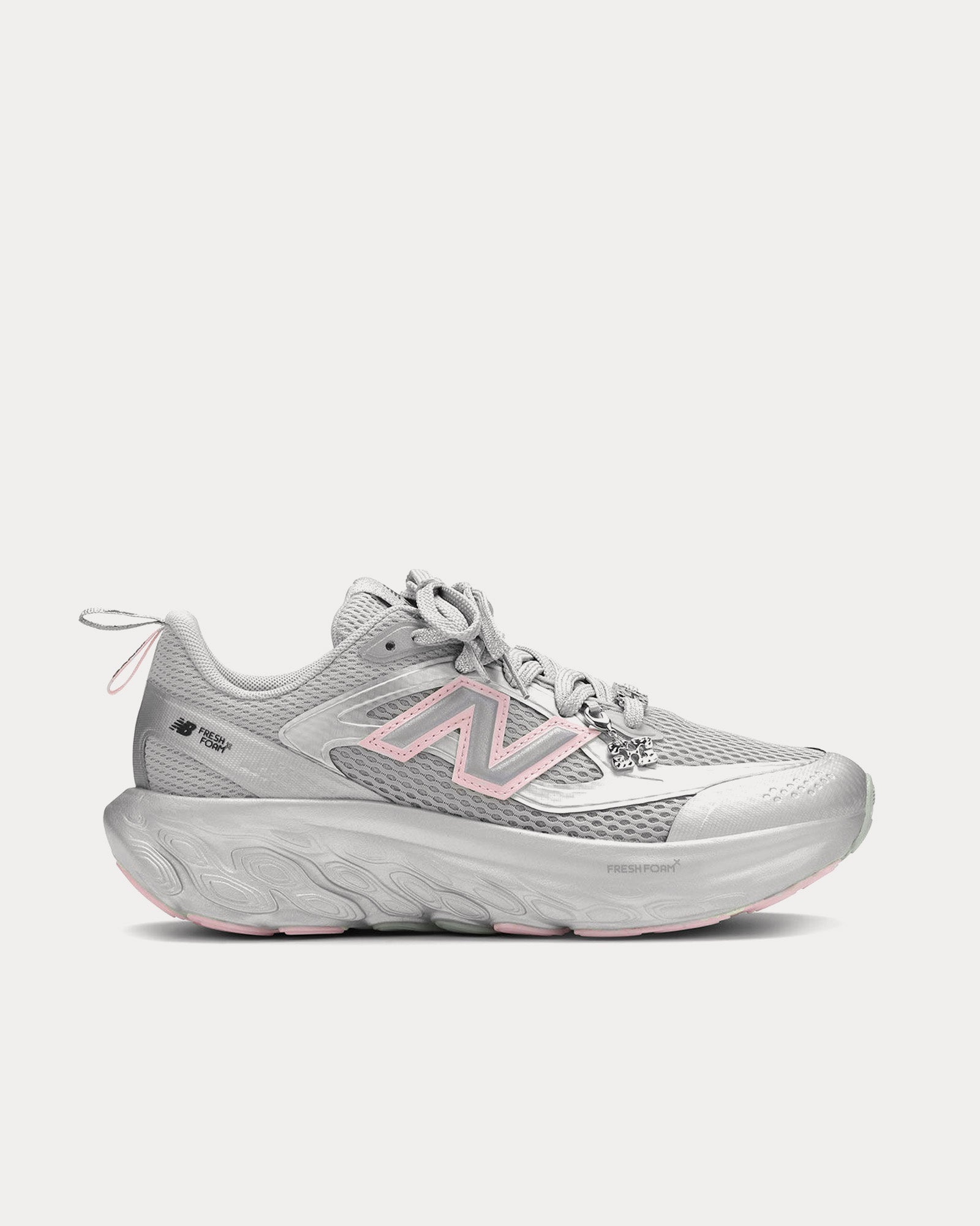 New Balance x Ganni Women's Fresh Foam 'FFT' Silver / Pink Low Top