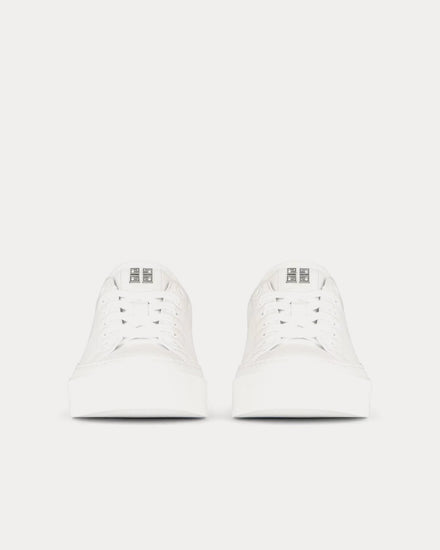 Givenchy City Sport Printed Givenchy Logo Leather White Low Top Sneakers - 3