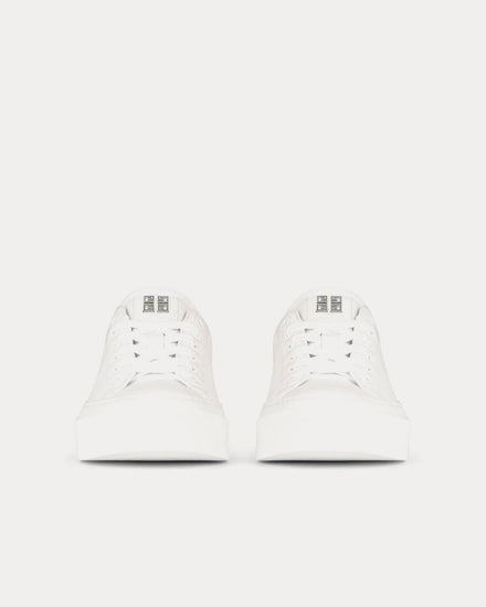 Givenchy City Sport Printed Givenchy Logo Leather White Low Top Sneakers - 3