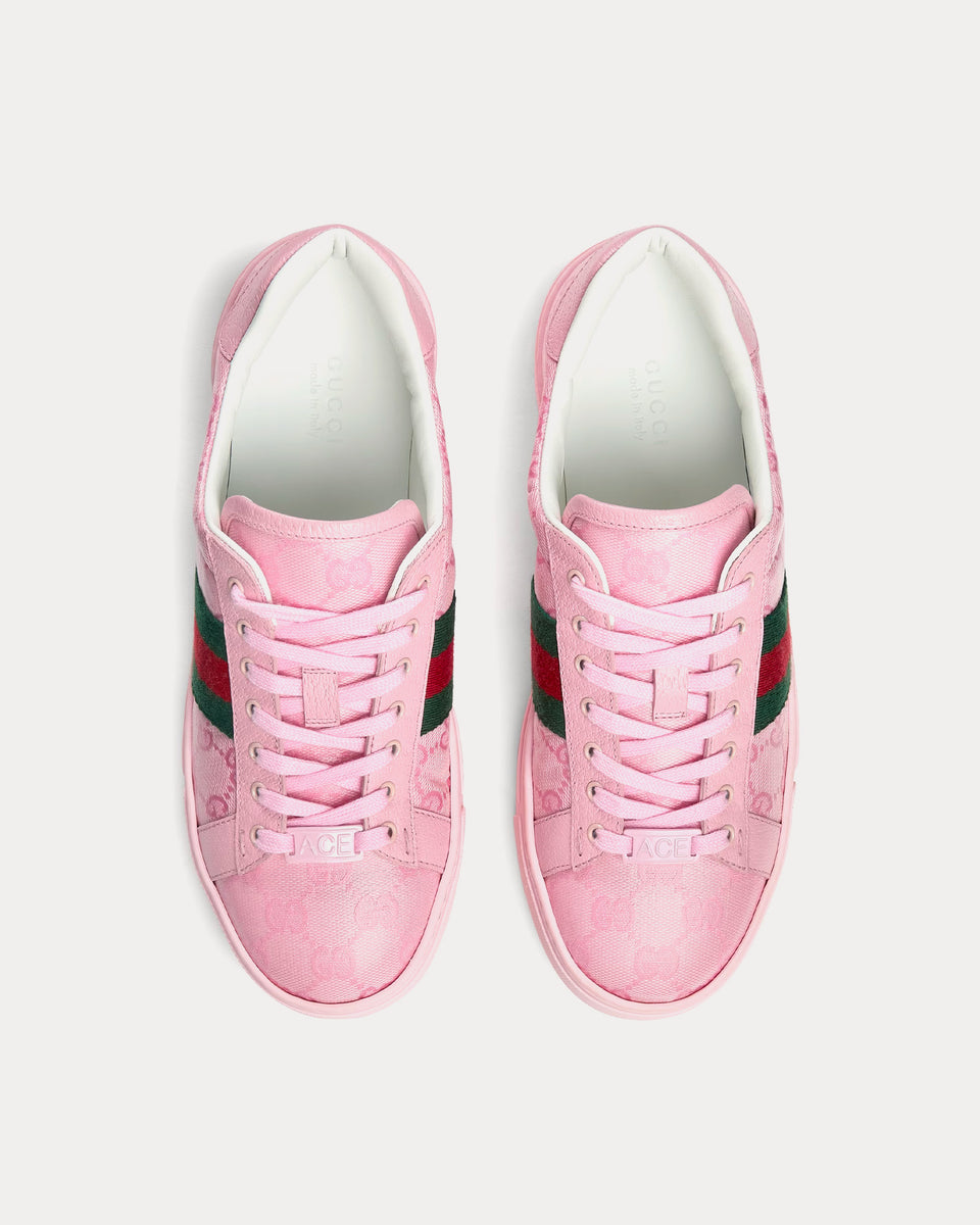 mens pink gucci sneakers