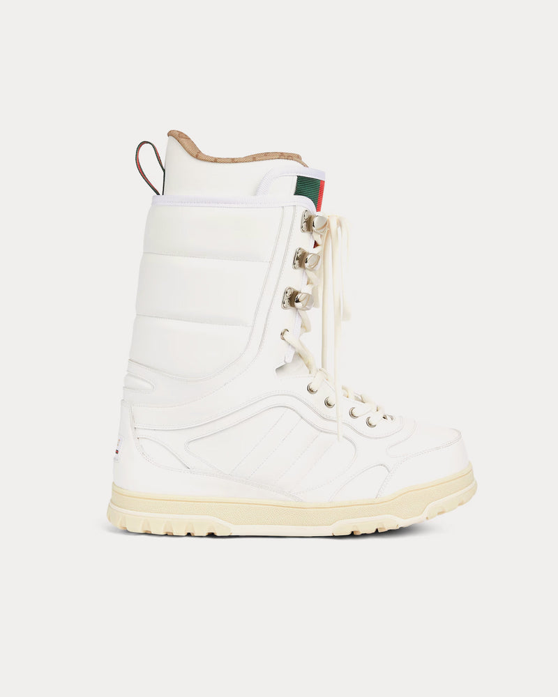 Gucci Altitude Boot with Web White Ski Boots - 1