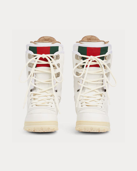 Gucci Altitude Boot with Web White Ski Boots - 2