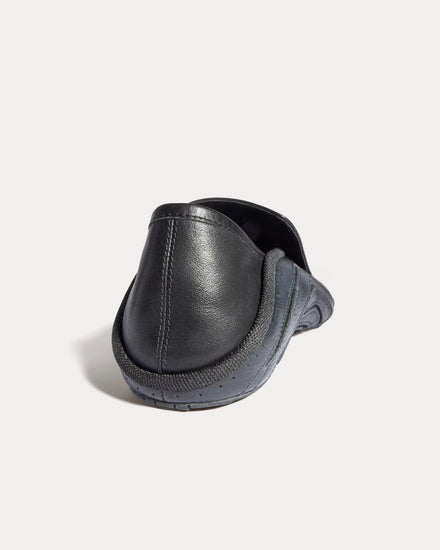 Gucci Primavera Leather Black Slip On Sneakers - 4
