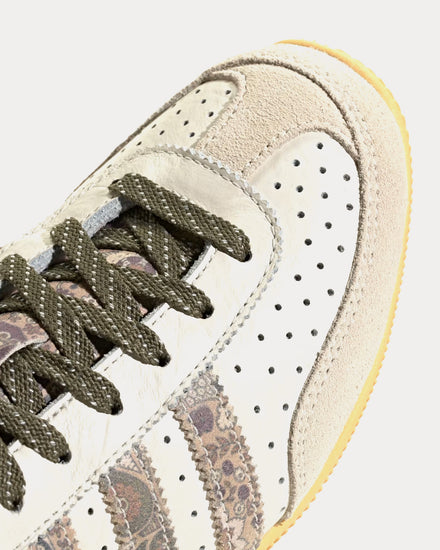 Adidas x Liberty Japan Off White / Maroon / Olive Strata Low Top Sneakers - 6