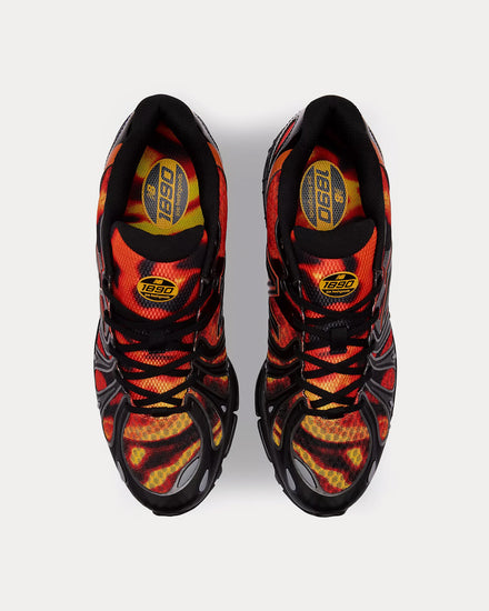 New Balance x Joe Freshgoods Abzorb 1890 Citrus / Grenadine / Pirate Black Low Top Sneakers - 2