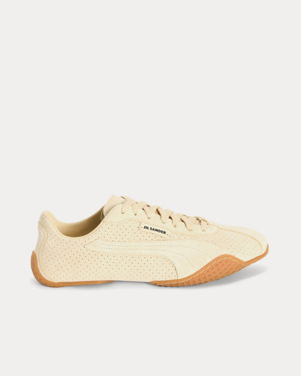 Puma x Jil Sander K-Street Canvas Beige Low Top Sneakers - 1