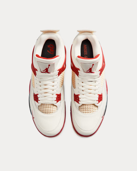 Jordan x Nigel Sylvester Air Jordan 4 'Bike Air' Brick After Brick High Top Sneakers - 2