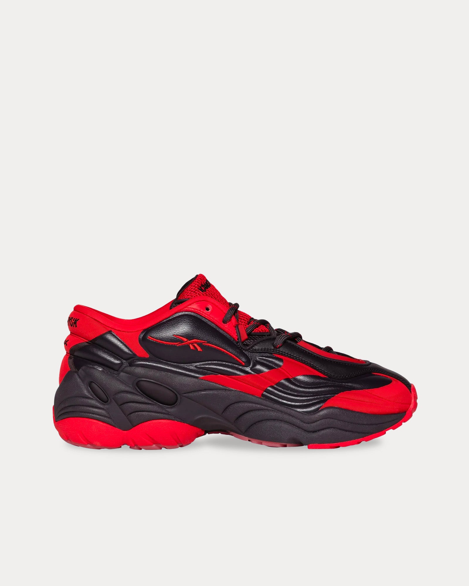 Reebok LTD x KANGHYUK Unisex DMX Run 6 Modern Black / Red Low Top