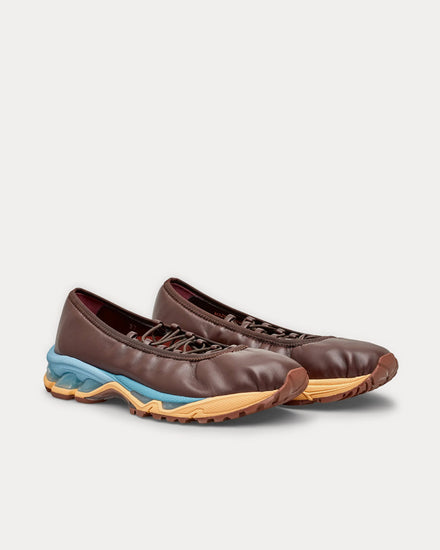 Kiko Kostadinov Ballet Hybrid Brown Low Top Sneakers - 2