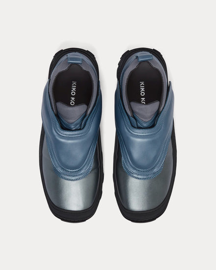 Kiko Kostadinov Tonkin Strap Slate Grey / Gun Metal Slip On Sneakers - 2