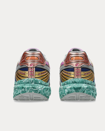 Asics x Kiko Kostadinov LYASA FF II Tabi Clay Grey / Jasper Green Low Top Sneakers - 4