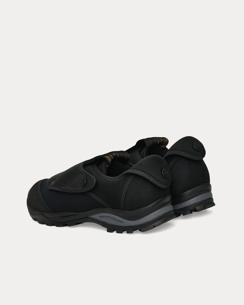 Kiko Kostadinov Men's Riadis Black Matt Slip On Sneakers